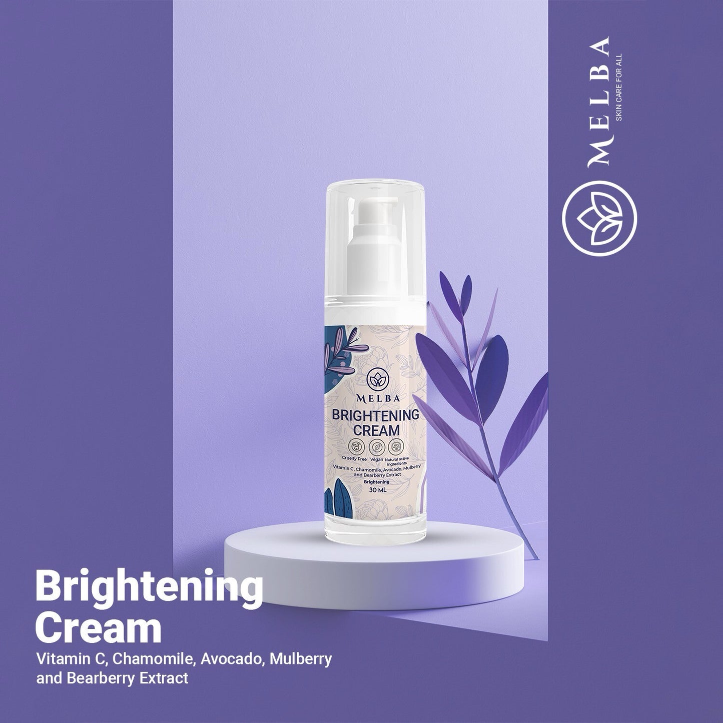 Brightening Cream ( Natural Ingredients )