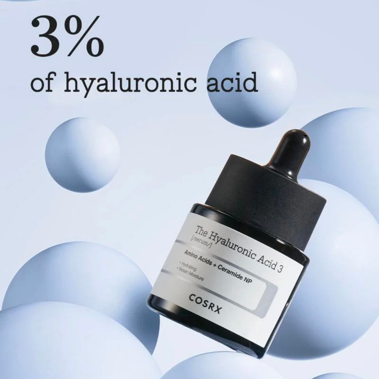 COSRX Hyaluronic Acid 3 Serum (20ml)