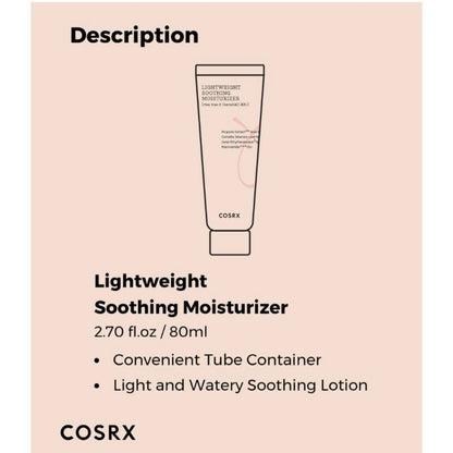 Cosrx Lightweight Soothing Moisturizer (80ml)